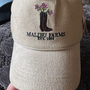 Anthropologie Tan Malibu Farms Hat